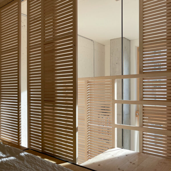 Detaille schräg von Galerie